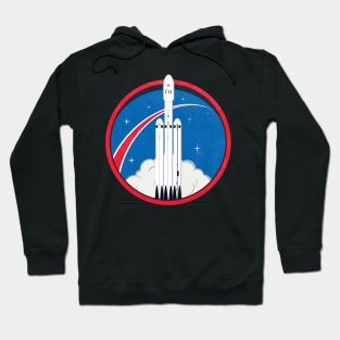 Falcon Heavy Mission Patch Hoodie